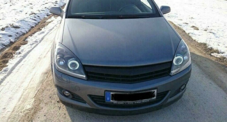 Xenon Ccfl Angel Eyes Scheinwerfer F R Opel Astra H Schwarz Ihr