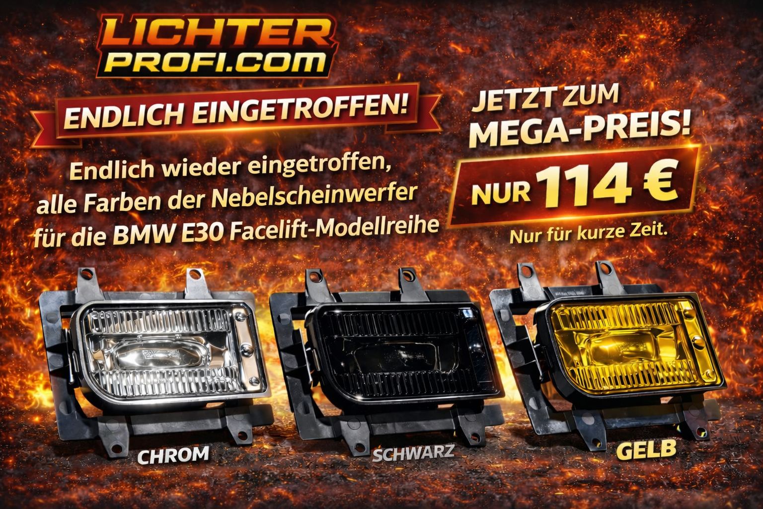 E30 BMW Nebelscheinwerfer E30 BMW Nebelscheinwerfer