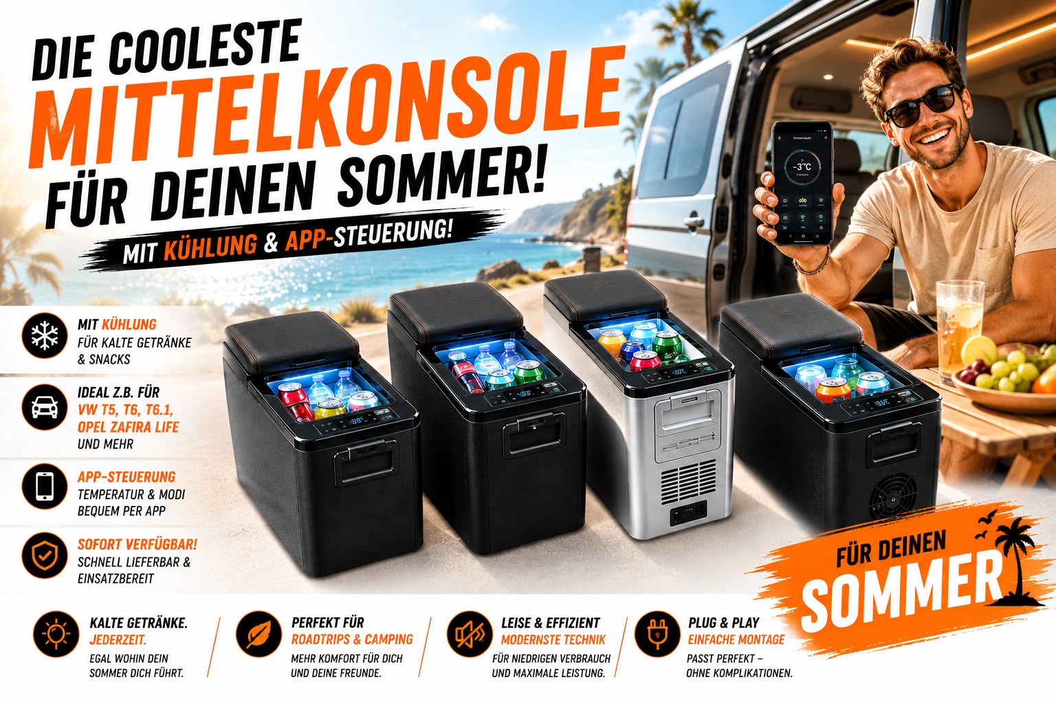 Die coolsten Mittelkonsolenodelle Die coolsten Mittelkonsolenodelle
