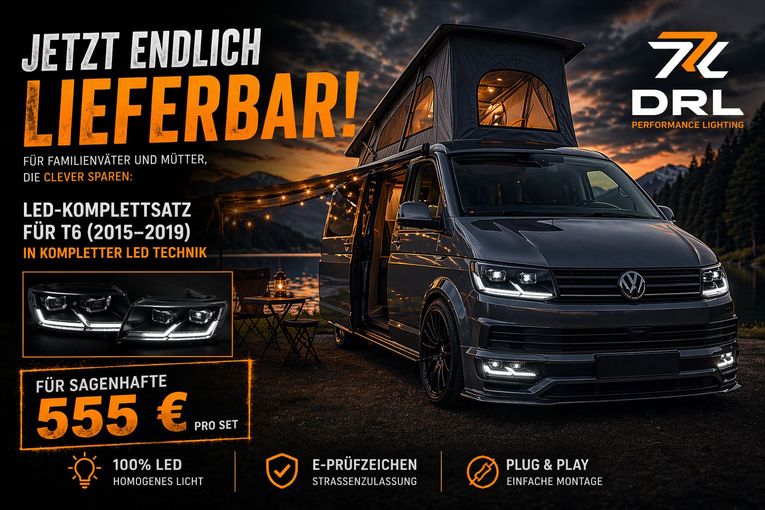 T6 LED Komplettsatz T6 LED Komplettsatz