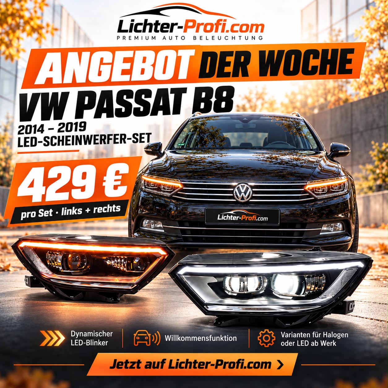 Angebot der Woche für VW Passat B8 Angebot der Woche für VW Passat B8