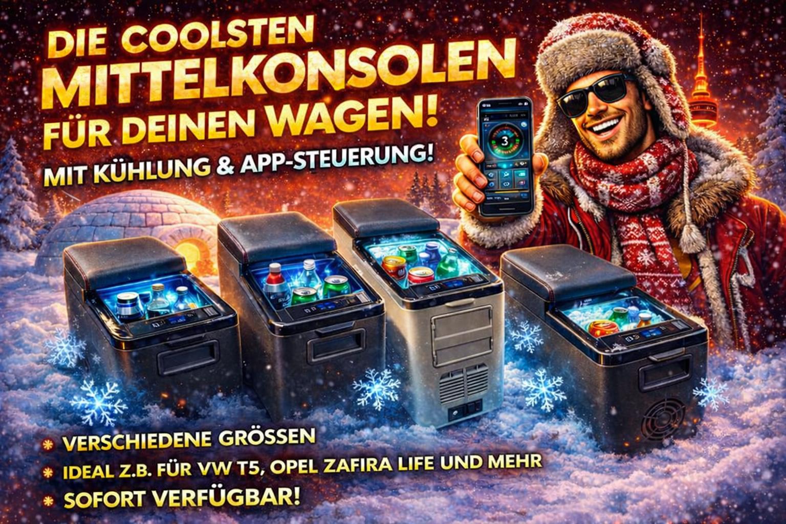 Die coolsten Mittelkonsolenodelle Die coolsten Mittelkonsolenodelle