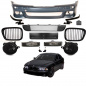 Preview: BLACK KIT Stoßstange vorne SPORT 2x Grill Schwarz -NSW-Blinker passt für BMW E39