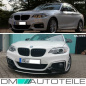 Preview: Sport-Performance Frontspoiler Spoiler Schwarz Matt passt für BMW 2er F22 F23 M-Paket Stoßstange