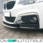 Preview: Sport-Performance Frontspoiler Spoiler Schwarz Matt passt für BMW 2er F22 F23 M-Paket Stoßstange