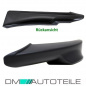 Preview: LCI Satz Flaps Stoßstangenspoiler Splitter Lippe Schwarz Matt passend für BMW E90 E91 Facelift ab 2008