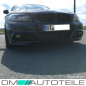 Preview: LCI Satz Flaps Stoßstangenspoiler Splitter Lippe Schwarz Matt passend für BMW E90 E91 Facelift ab 2008