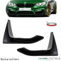 Preview: Sport-Performance Flaps Ecken SET passt für BMW 3er 4er F80 F82 M3 M4 Stoßstange