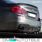 Preview: Sport-Performance Heckspoiler Heckspoilerlippe Schwarz Glanz 668 passt für BMW 5er F10