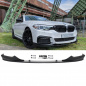 Preview: Sport-Performance Frontspoiler Schwarz Matt passend für BMW G30 G31 mit M-Paket +ABE