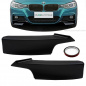 Preview: Flaps SET Sport-Performance Schwarz Matt passt für BMW F30 F31 M-Paket auch LCI