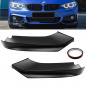 Preview: Flaps SET Sport-Performance Schwarz Matt passt für BMW F32 F33 F36 M-Paket + LCI