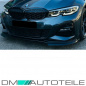 Preview: Sport-Performance Frontspoiler Lippe Schwarz Matt passt für BMW 3er G20 G21 M-Paket ab 2019 + ABE