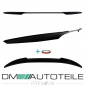 Preview: Sport EVO Heckspoiler Hecklippe breit Schwarz glanz + 3M passt für BMW 5er G30