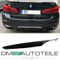 Preview: Sport EVO Heckspoiler Hecklippe breit Schwarz glanz + 3M passt für BMW 5er G30