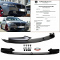 Preview: Sport-Performance Frontspoiler Lippe Spoiler vorne Schwarz Matt passt für BMW 5er F10 F11 mit M-Paket +ABE