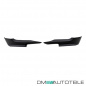 Preview: Vorfacelift Satz Flaps Splitter Lippe Schwarz Matt passend für BMW 3er E92 E93 Baujahr 06-10 mit M-Paket