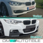 Preview: 335i Duplex SET Frontspoiler + Diffusor Sport-Performance passt für BMW 3er F30 F31 M-Paket