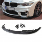 Preview: Sport Front Spoiler Lippe schwarz Matt passt für BMW 3er F30 F31 M3 Zubehör Stoßstange