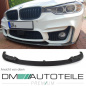 Preview: Sport Front Spoiler Lippe schwarz Matt passt für BMW 3er F30 F31 M3 Zubehör Stoßstange