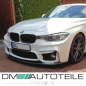 Preview: Sport Front Spoiler Lippe schwarz Matt passt für BMW 3er F30 F31 M3 Zubehör Stoßstange