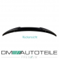 Preview: Set Heckspoiler Sport-Performance schwarz matt Kofferraumspoiler Performance V für BMW 4er F32 Coupe Bj 2014>