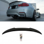 Preview: Set Sport-Performance Heckspoiler Schwarz glanz V-Form passt für BMW 4er F32 Coupe