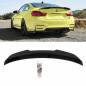 Preview: Sport-Performance Heckspoiler Echt-Carbon glanz V-Form passt für BMW 4er F32 Coupe