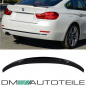 Preview: Set BMW 4er F36 Gran Coupe Heckspoiler Hecklippe Sport-Performance Carbon Optik 14>