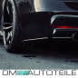 Preview: Set ABS Spoiler Flaps Stoßstange hinten Leisten Performance Schwarz Glanz + ABE passt für BMW 3er F30 F31 M-Paket