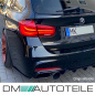 Preview: Set ABS Spoiler Flaps Stoßstange hinten Leisten Performance Schwarz Glanz + ABE passt für BMW 3er F30 F31 M-Paket