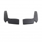 Preview: Set ABS Spoiler Flaps Stoßstange hinten Leisten Performance Schwarz Glanz + ABE passt für BMW 3er F30 F31 M-Paket