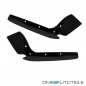 Preview: Set ABS Spoiler Flaps Stoßstange hinten Leisten Performance Schwarz Glanz + ABE passt für BMW 3er F30 F31 M-Paket