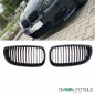 Preview: SET Kühlergrill Einzelsteg Performance Grill Schwarz Matt für BMW 3er E92 E93 Coupe Cabrio 06-10 auch M-Paket