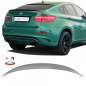 Preview: SET Heckspoiler Koferraum Lippe Grau passend für BMW X6 E71 08-15 + 3M