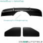 Preview: Sport-Performance SET Aero Spoiler Kit Schwarz Matt passt für BMW X5 F15 M-Paket