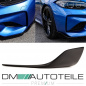 Preview: Performance Front Spoiler Set Flaps Ecken schwarz matt passend for BMW 2er F87 und M2 Look Stoßstangen