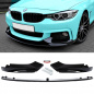 Preview: Frontspoiler Sport-Performance Glanz Schwarz passend für BMW F32 F33 F36 M-Paket