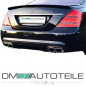 Preview: Set Mercedes W221 S-Klasse Kofferraum Spoiler Heckspoiler für S65 S63 05-14 + 3M