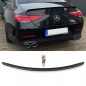 Preview: Heckspoiler Kofferaum schwarz glanz lackiert +Kleber Tape passt für Mercedes W257 CLS Limousine ab Bj 2018