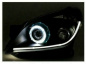 Preview: Xenon CCFL Angel Eyes Scheinwerfer für Opel Astra H 04-09 schwarz