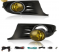 Preview: Upgrade Design Nebelscheinwerfer Set für VW Golf 6 (VI) / Jetta IV / Tiguan 5N / Beetle 5C 10+ Gelb Inkl. Blenden