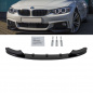 Preview: Sport-Performance Schwarz glanz Front Spoiler Lippe für BMW F32 F33 F36 mit M-Paket