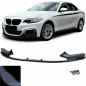 Preview: Frontspoiler Lippe für BMW 2er F22/F23 13-18 schwarz matt