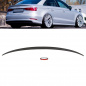 Preview: Sport-Heckspoiler Hecklippe grundiert passt für Audi A3 8V Limousine 2013-2021 auch RS3 S-Line