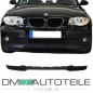 Preview: Front Spoiler für Stoßstange 04-07 Schwarz passt für BMW 1er E81 E87 3-5-Türer