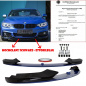 Preview: LACKIERT Bi Colour Schwarz glanz + Estoril Blau Frontspoiler Sport-PERFORMANCE für BMW 4er F32 F33 F36 mit M-Paket