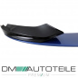 Preview: LACKIERT Bi Colour Schwarz glanz + Estoril Blau Frontspoiler Sport-PERFORMANCE für BMW 4er F32 F33 F36 mit M-Paket