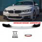 Preview: LACKIERT Bi Colour Schwarz glanz +Alpinweiß Uni Frontspoiler Sport-PERFORMANCE für BMW 4er F32 F33 F36 mit M-Paket