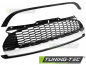 Preview: Upgrade Design Sportgrill / Kühlergrill für BMW Mini Cooper R55/R56/R57 10-14 im JCW Look Hochglanz schwarz